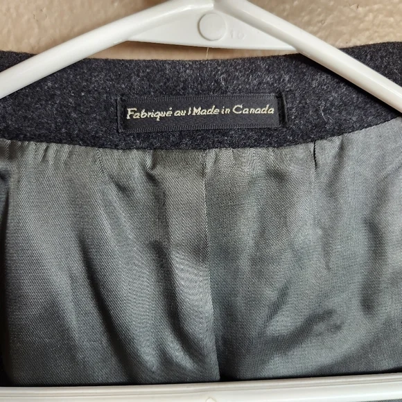 Botany 500 Vintage Mens Charcoal Gray 100% Camel Hair 2 Button Sport Coat-Sz 44L